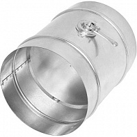Дроссель-клапан ф100 мм оцинкованная сталь 0.5 мм