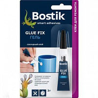 Секундный клей Bostik GLUE FIX гель 3 г