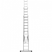Лестница трехсекционная Новая Высота серия NV100 3x12 ступеней